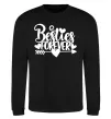 Свитшот Besties forever Черный фото