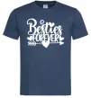 Мужская футболка Besties forever Темно-синий фото