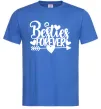 Мужская футболка Besties forever Ярко-синий фото