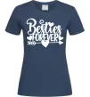 Женская футболка Besties forever Темно-синий Женская футболка Besties forever Темно-синий фото