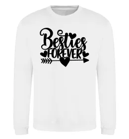 Свитшот Besties forever Белый фото
