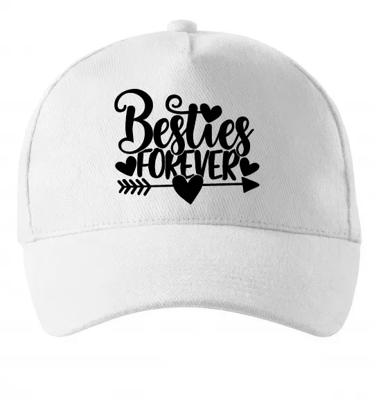 Кепка Besties forever Белый фото