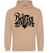 Жіноча толстовка (худі) Besties forever Пісочний фото