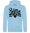 Женская толстовка (худи) Besties forever Голубой фото
