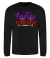 Свитшот Besties forever кольоровий напис Черный Свитшот Besties forever кольоровий напис Черный фото