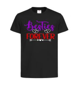 Дитяча футболка Besties forever кольоровий напис