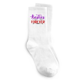 Носки Besties forever кольоровий напис