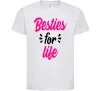 Детская футболка Besties for life Белый фото