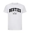Дитяча футболка Besties імена Білий фото