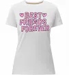 Жіноча преміум футболка Best friends forever Білий фото