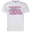 Чоловіча футболка Best friends forever Білий фото