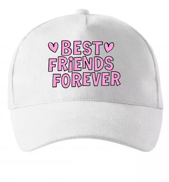 Кепка Best friends forever Белый фото