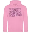 Женская толстовка (худи) Best friends forever Розовый фото