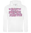 Жіноча толстовка (худі) Best friends forever Білий фото