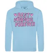 Женская толстовка (худи) Best friends forever Голубой фото