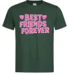 Чоловіча футболка Best friends forever Темно-зелений фото