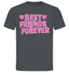 Чоловіча футболка Best friends forever Графіт фото
