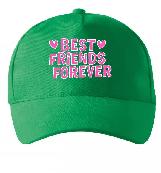 Кепка Best friends forever Зеленый фото