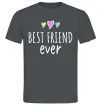 Чоловіча футболка Best friend ever Графіт фото