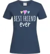 Женская футболка Best friend ever Темно-синий фото