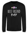Свитшот Best friend ever Черный фото