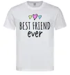 Чоловіча футболка Best friend ever Білий фото