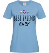 Женская футболка Best friend ever Голубой фото