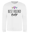 Свитшот Best friend ever Белый фото