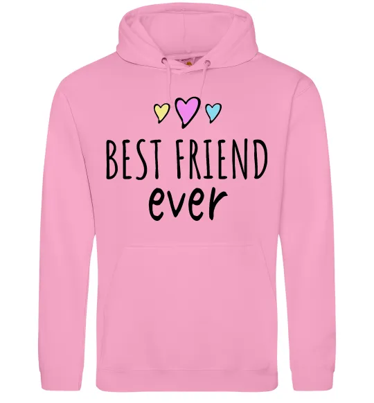 Женская толстовка (худи) Best friend ever Розовый фото