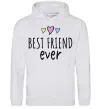 Жіноча толстовка (худі) Best friend ever Сірий меланж фото