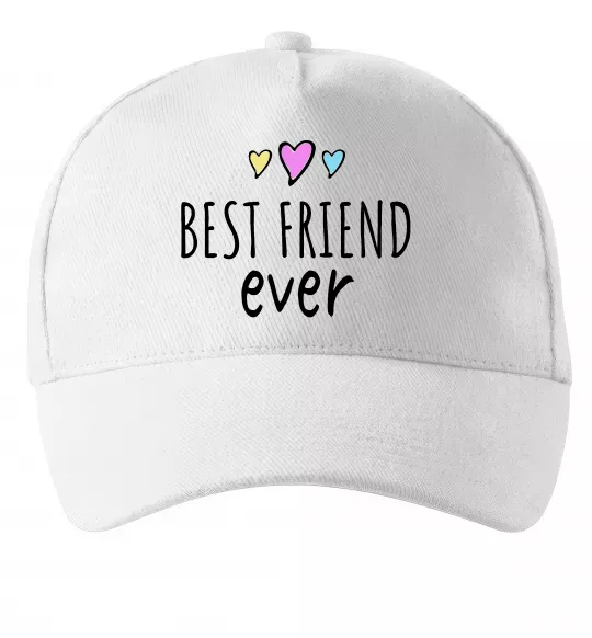 Кепка Best friend ever Білий фото