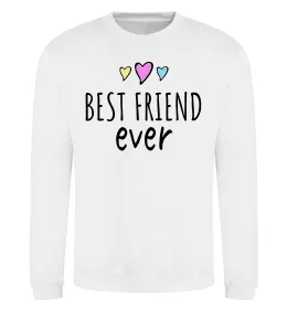 Свитшот Best friend ever Белый фото