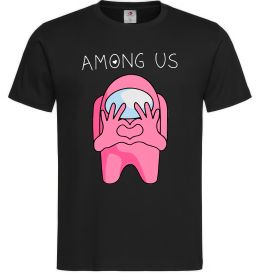 Мужская футболка Among us heart