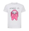Дитяча футболка Among us heart Білий фото