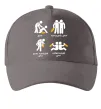 Кепка Стадії дружби Сірий фото