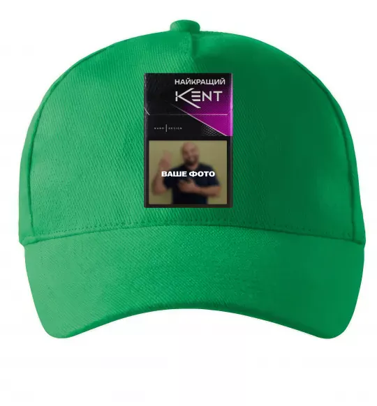 Кепка Найкращий KENT Зеленый фото
