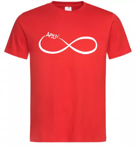 Чоловіча футболка Друзі Червоний фото