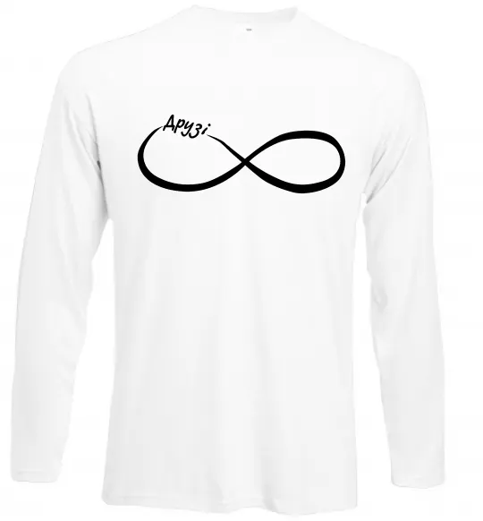 Лонгслів Друзі Білий фото