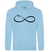 Женская толстовка (худи) Друзі Голубой фото