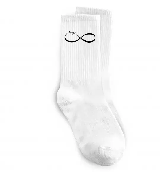 Шкарпетки Друзі Білий фото