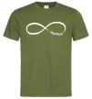 Чоловіча футболка Назавжди Оливковий фото