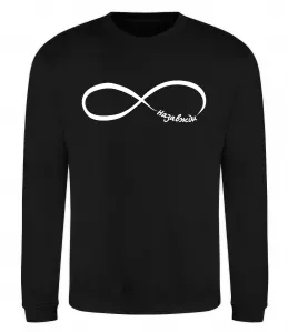 Свитшот Назавжди Черный фото