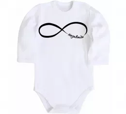 Детский боди Назавжди Белый фото