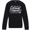 Детский Свитшот We`ll be friend forever Черный фото