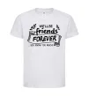 Детская футболка We`ll be friend forever Белый фото
