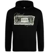 Чоловіча толстовка (худі) Need money no friend Чорний фото