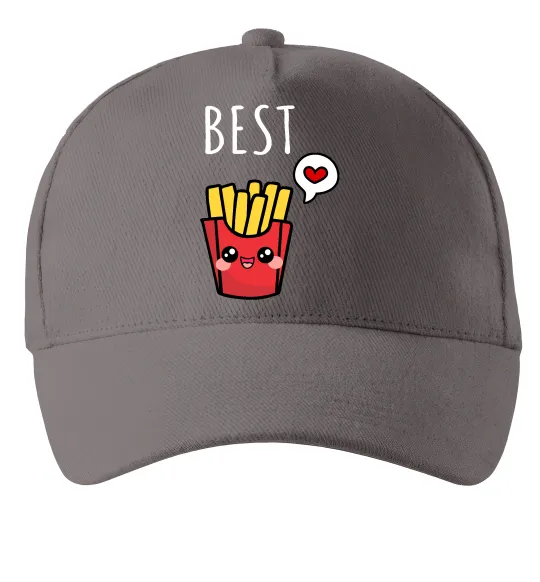 Кепка Best friends фрі Сірий фото