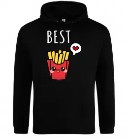 Мужская толстовка (худи) Disney best since Черный фото