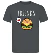 Мужская футболка Best friends Бургер Графит фото