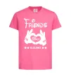 Детская футболка Disney friend since Ярко-розовый фото